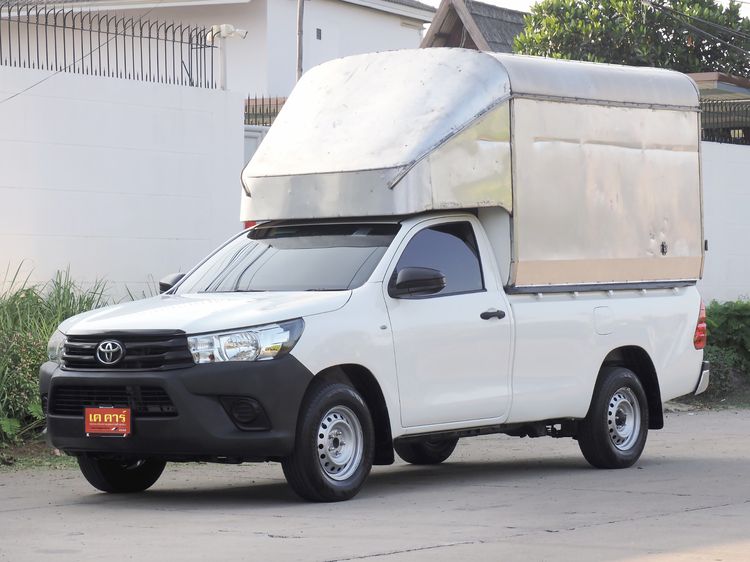 Toyota Hilux Revo 2016 2.4 J Pickup ดีเซล ไม่ติดแก๊ส เกียร์ธรรมดา ขาว รูปที่ 2