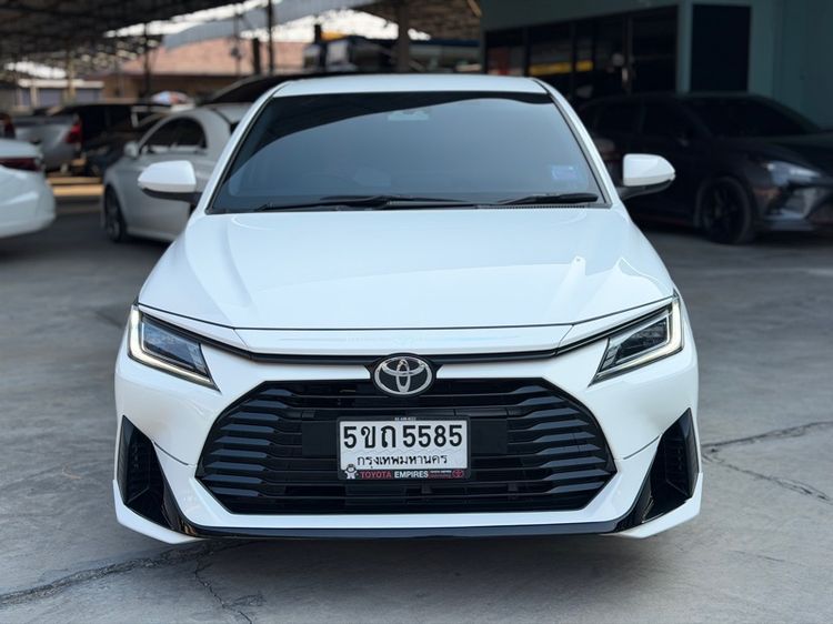Toyota Yaris ATIV 2024 1.2 Smart Sedan เบนซิน ไม่ติดแก๊ส เกียร์อัตโนมัติ ขาว รูปที่ 2