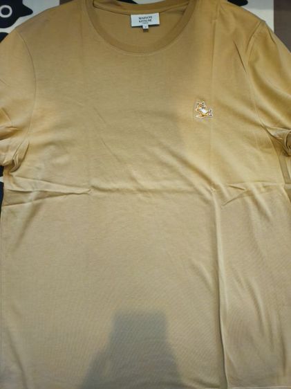 เสื้อยืด​ Maison Kitsune สีส้มพาสเทล รูปที่ 4