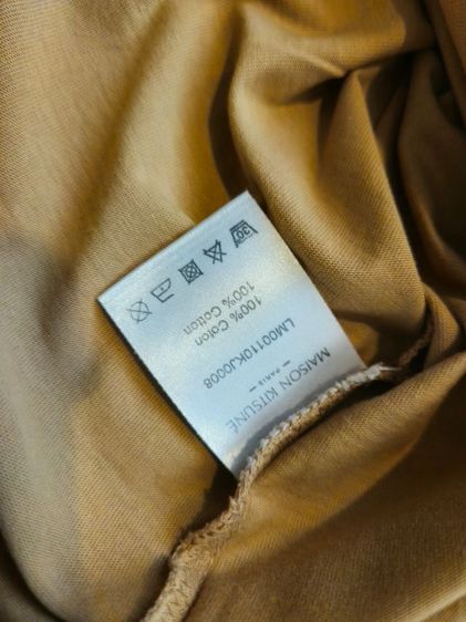 เสื้อยืด​ Maison Kitsune สีส้มพาสเทล รูปที่ 2