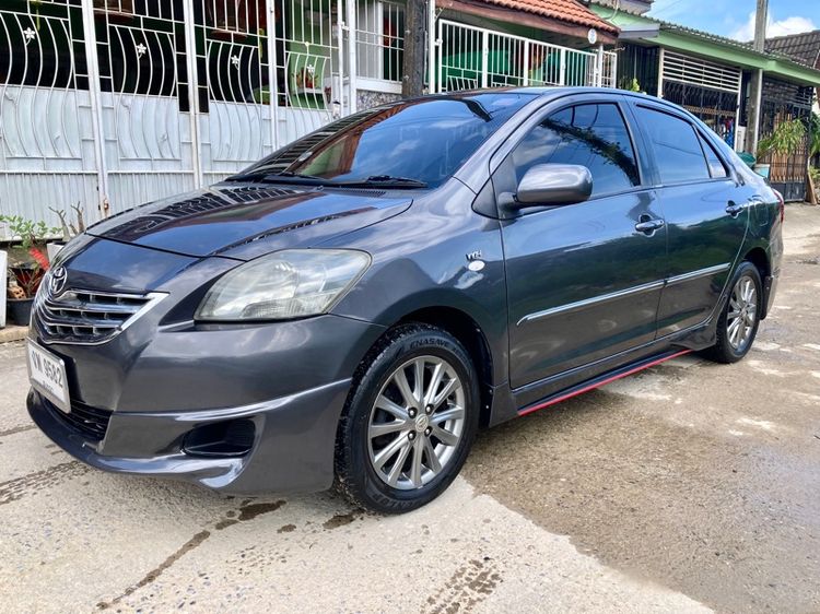 Toyota Vios 2013 1.5 E Sedan เบนซิน ไม่ติดแก๊ส เกียร์อัตโนมัติ เทา รูปที่ 2