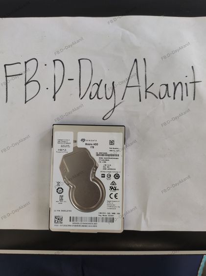 ขาย HDD ยี่ห้อ Seagate ขนาด 2.5 นิ้ว 1TB