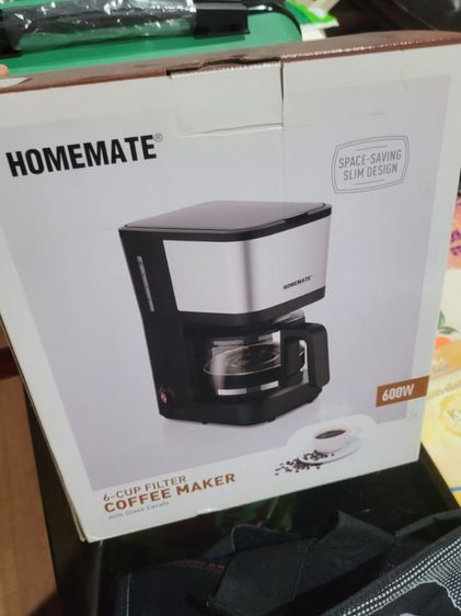 เครื่องชงกาแฟดริป HOMEMATE รุ่น HOM-269421  รูปที่ 3