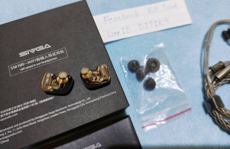 หูฟังอินเอียร์ SIVGA SM100 รูปที่ 5