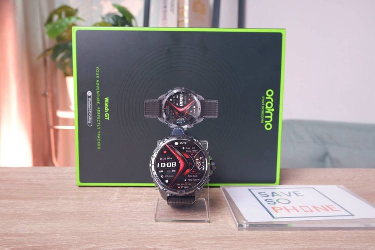 Oraimo Watch GT สี Black เครื่องสวย ราคาเพียง 2,690.- มีประกันร้าน 60วัน รูปที่ 3
