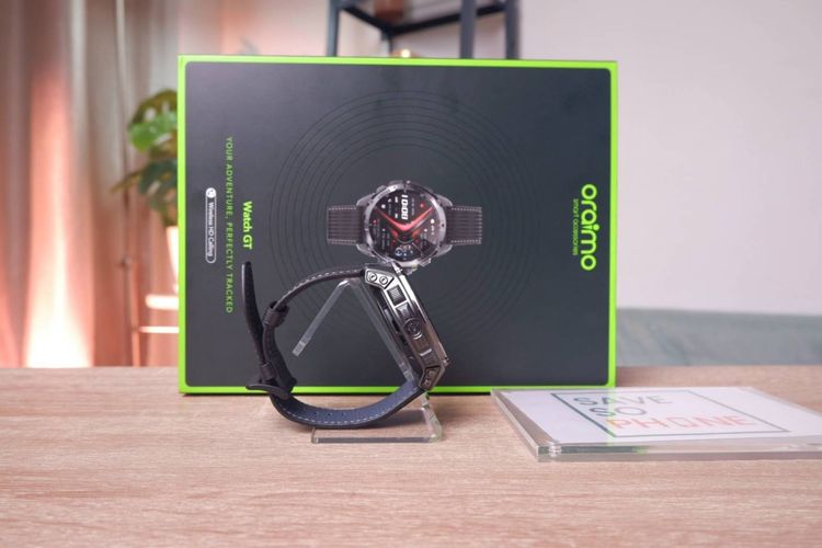Oraimo Watch GT สี Black เครื่องสวย ราคาเพียง 2,690.- มีประกันร้าน 60วัน รูปที่ 4