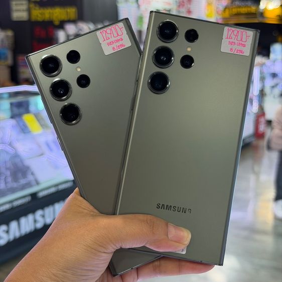 Samsung S23 Ultra 256GB สีเขียว เครื่องศูนย์ สภาพสวยมาก จอ6.8นิ้ว แรม8รอม256 Snap8 Gen2 กล้อง200ล้าน(4ตัว)🔥🔥 รูปที่ 2