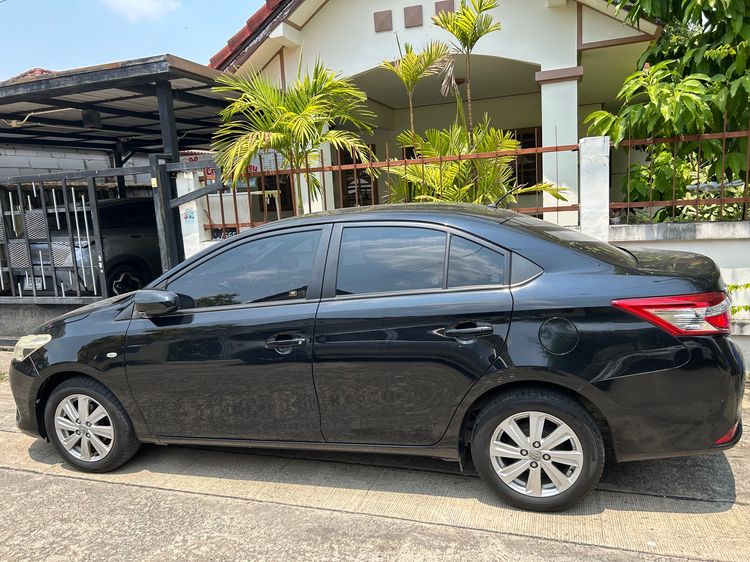 Toyota Vios 2014 1.5 E Sedan เบนซิน เกียร์อัตโนมัติ ดำ รูปที่ 3