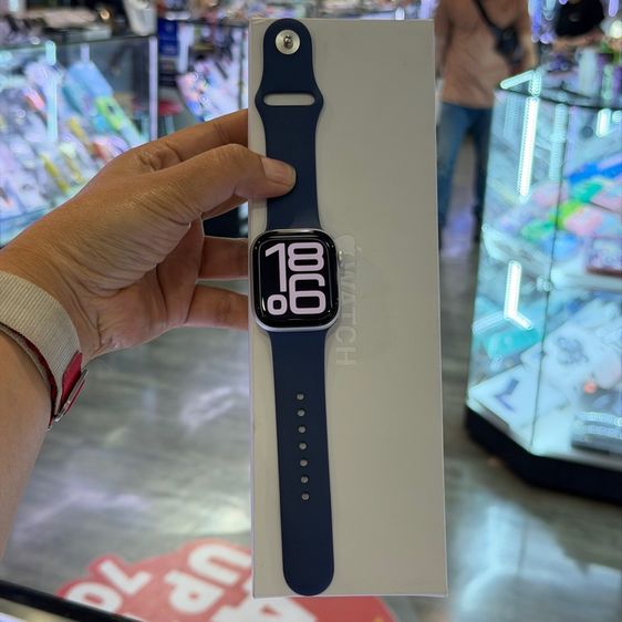 เงิน โลหะ Apple Watch Series10 GPS 42mm. Silver Aluminium Denim สภาพสวยมากๆ🔥🔥