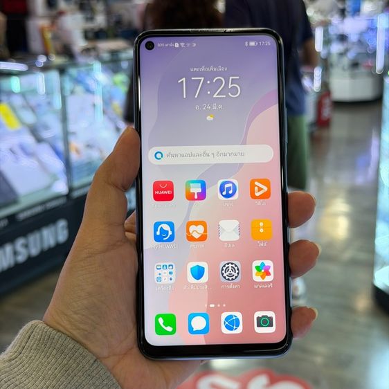 อื่นๆ 128 GB Huawei Nova7 SE สีเงิน เครื่องศูนย์ สภาพสวยมากๆ จอ6.5นิ้ว แรม8รอม128 Kirin820 กล้อง64ล้าน(4ตัว)🔥🔥