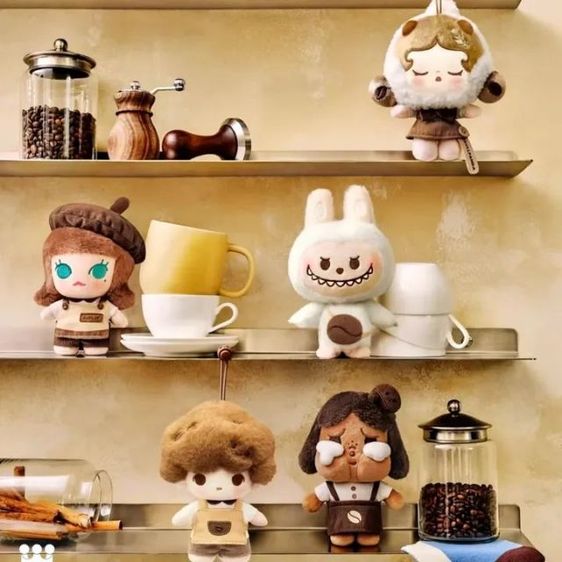 พวงกุญแจ Labubu Coffee Bean Grinder รูปที่ 3