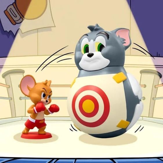 ฟิกเกอร์ Jerry's Tom Roly-Poly Toy รูปที่ 2