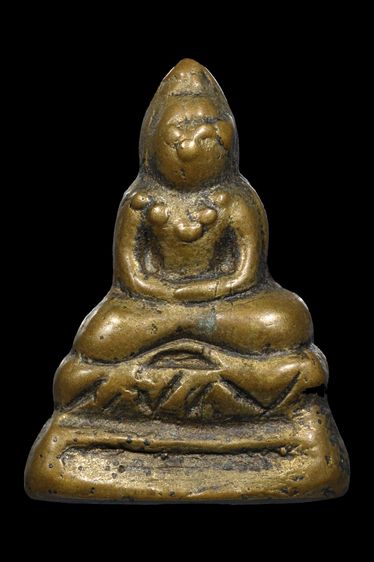 พระเนื้อโลหะเก่า ฐาน 1.8สูง2.4ซ.ม BB 442