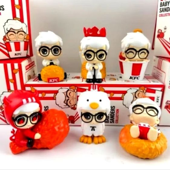 พวงกุญแจ ฟิกเกอร์ KFC Mcdonalds รูปที่ 8