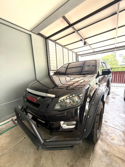Isuzu D-MAX 2014 2.5 Hi-Lander Z Prestige Ddi VGS Turbo Pickup ดีเซล ไม่ติดแก๊ส เกียร์ธรรมดา ดำ รูปที่ 2