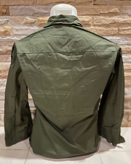 Tropical Combat Jacket 5rd Pattern เสื้อกระเป๋าเฉียงรุ่นที่ 5 ปี1970 Size X-Small Regular ผ้าลายตาราง(Rip-Stop)งานแท้ตรงปี รูปที่ 2