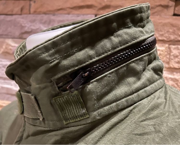 M65 ซิปรมดำ OG Field Jacket DPSC Made IN USA SIZE  MEDIUM SHORT ซิปรมดำTALON ผลิตมาเฉพาะและมีจำนวนจำกัด รูปที่ 9