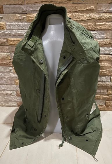M65 ซิปรมดำ OG Field Jacket DPSC Made IN USA SIZE  MEDIUM SHORT ซิปรมดำTALON ผลิตมาเฉพาะและมีจำนวนจำกัด รูปที่ 14