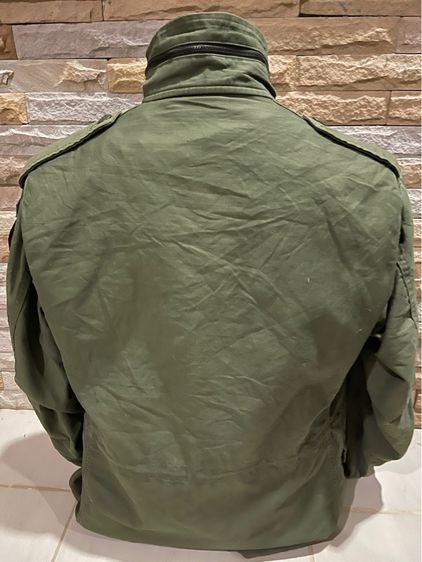 M65 ซิปรมดำ OG Field Jacket DPSC Made IN USA SIZE  MEDIUM SHORT ซิปรมดำTALON ผลิตมาเฉพาะและมีจำนวนจำกัด รูปที่ 2