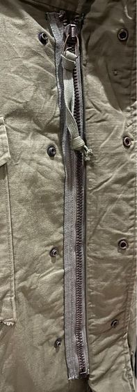 M65 ซิปรมดำ OG Field Jacket DPSC Made IN USA SIZE  MEDIUM SHORT ซิปรมดำTALON ผลิตมาเฉพาะและมีจำนวนจำกัด รูปที่ 7