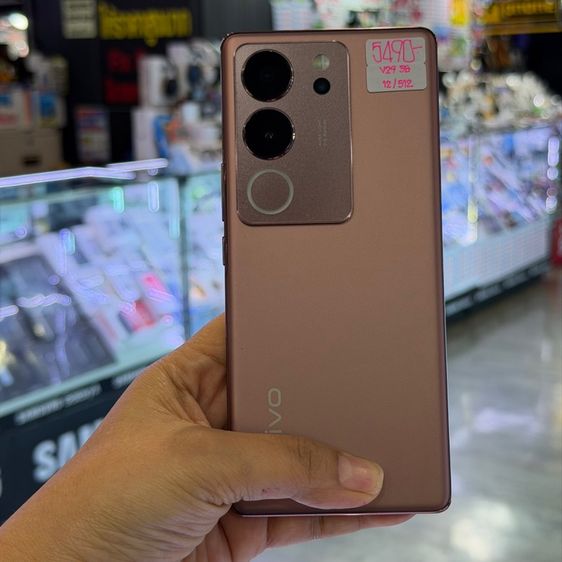 Vivo V29 5G 512GB สี Magic Maroon เครื่องศูนย์ สภาพสวยมากๆ จอ6.78นิ้ว แรม12รอม512 Snap778G 5G กล้อง50ล้าน(3ตัว)🔥🔥 รูปที่ 2
