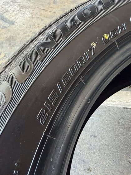 DUNLOP215-60-17 ปี24 ปีแท้ ใส่แทน 215-55-17 กับ 225-55-17 ได้เลยจ้า รูปที่ 8