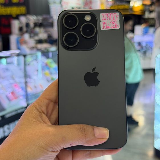 iPhone15 Pro 256GB สี Black Titanium เครื่องศูนย์ สภาพสวยมากๆ 🔥🔥 รูปที่ 2
