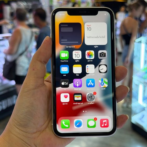 128 GB iPhone11 128GB สีขาว เครื่องศูนย์ โมเดลTH สภาพสวยมากๆ 🔥🔥