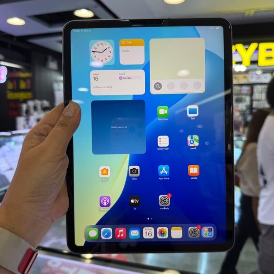 iPad Pro 11 Gen4 M2 256GB ใส่ซิม(CellularและWiFi) สีดำ เครื่องศูนย์ โมเดลTH ครบยกกล่อง 🔥🔥 รูปที่ 2