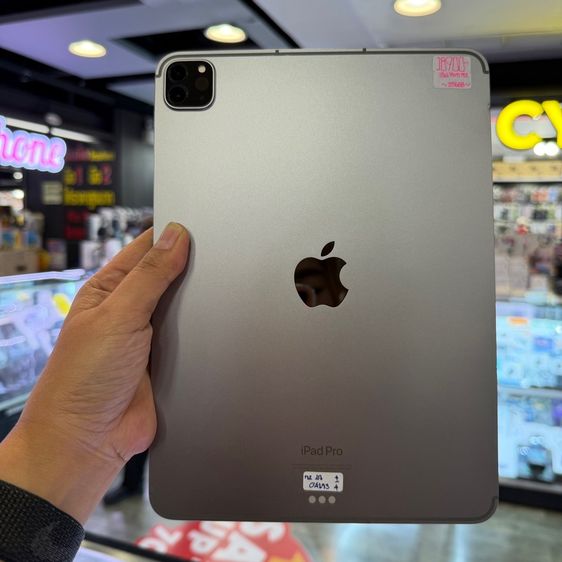 iPad Pro 11 Gen4 M2 256GB ใส่ซิม(CellularและWiFi) สีดำ เครื่องศูนย์ โมเดลTH ครบยกกล่อง 🔥🔥 รูปที่ 3
