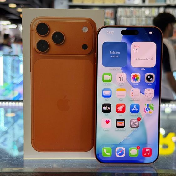 อื่นๆ 512 GB iPhone17 Pro Max 512GB สีส้ม เครื่องศูนย์ สภาพสวยมากๆ สุขภาพแบต100 ประกันศูนย์ยาวๆ ครบยกกล่อง 🔥🔥