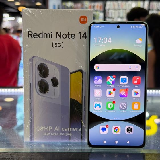 Xiaomi อื่นๆ 256 GB Redmi Note14 5G สีเขียว(Coral Green) เครื่องศูนย์ สภาพสวยมากๆ จอ6.67นิ้ว แรม8รอม256 Dimensity7025 กล้อง50ล้าน(3ตัว) ครบยกกล่อง 🔥🔥