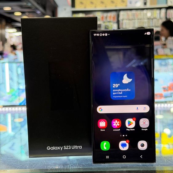 Galaxy S23 Ultra 512 GB Samsung S23 Ultra 512GB สีดำ เครื่องศูนย์ สภาพสวยมาก จอ6.8นิ้ว แรม12รอม512 Snap8 Gen2 กล้อง200ล้าน(4ตัว) ครบยกกล่อง 🔥🔥