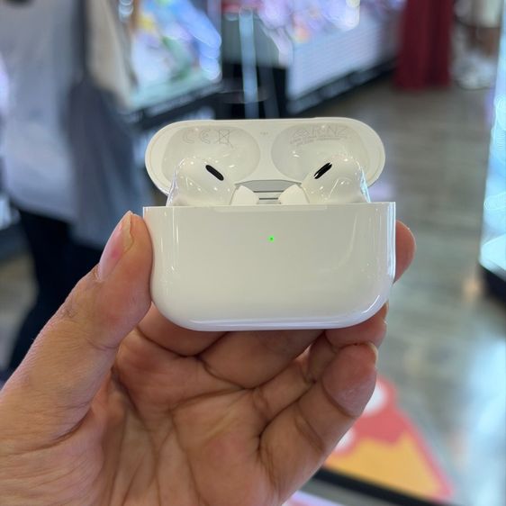 AirPods Pro (2nd generation) with MagSafe Charging Case (USB-C) สีขาว ของศูนย์ 😍😍 รูปที่ 2