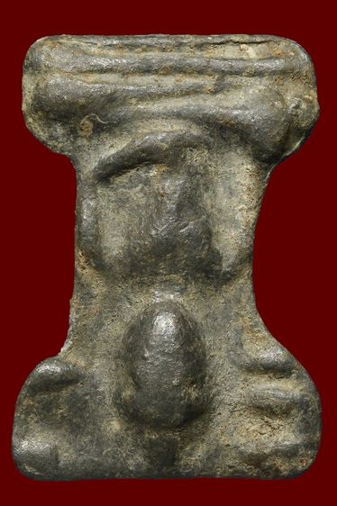 พระเนื้อโลหะเก่า ฐาน2.2สูง 3.4 ซ.ม BB 444 รูปที่ 2