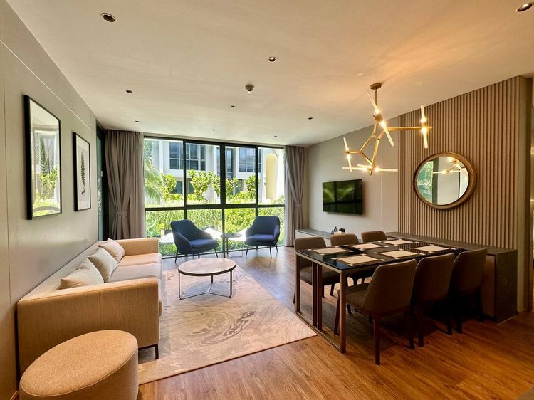 มีบางส่วน 2024 Luxury 3-Bedroom Apartment in Layan, Phuket I Spacious 119.63 sqm Residence รูปที่ 4