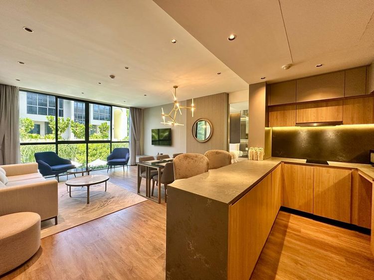 มีบางส่วน 2024 Luxury 3-Bedroom Apartment in Layan, Phuket I Spacious 119.63 sqm Residence รูปที่ 3