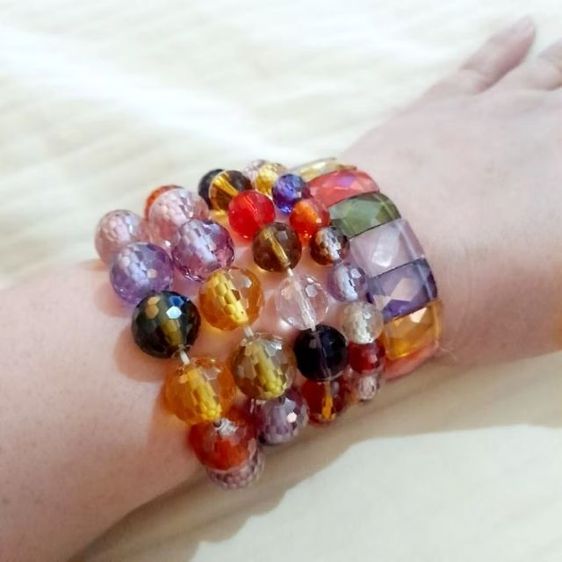 กำไลข้อมือคริสตัล รูปที่ 2