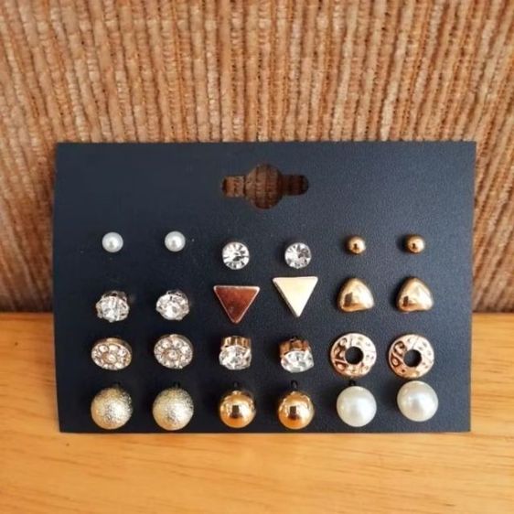 เซ็ตต่างหู 12 คู่ รูปที่ 2