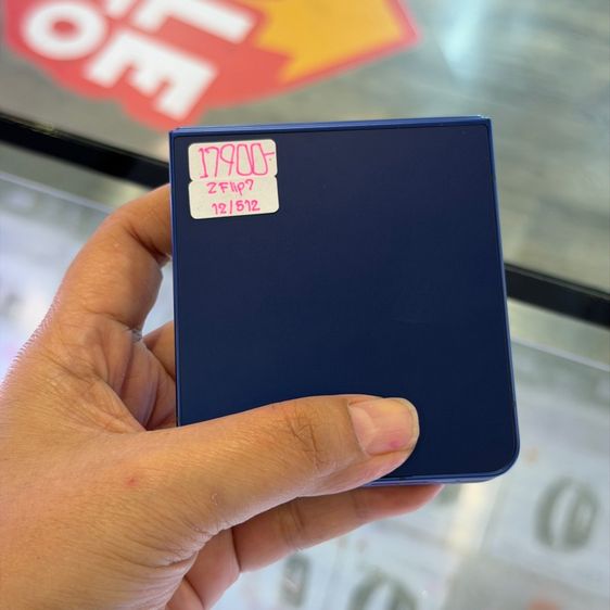 Samsung Z Flip7 512GB สีน้ำเงิน เครื่องศูนย์ สภาพสวยมาก จอ6.9นิ้ว แรม12รอม512 กล้อง50ล้าน(2ตัว) ประกันศูนย์ยาวๆ🔥🔥 รูปที่ 8