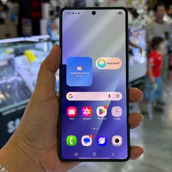 อื่นๆ 512 GB Samsung Z Flip7 512GB สีน้ำเงิน เครื่องศูนย์ สภาพสวยมาก จอ6.9นิ้ว แรม12รอม512 กล้อง50ล้าน(2ตัว) ประกันศูนย์ยาวๆ🔥🔥