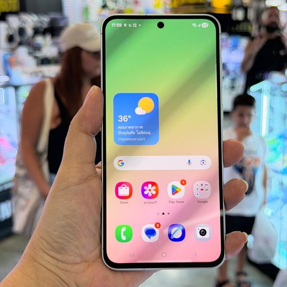 อื่นๆ 256 GB Samsung A56 5G 256GB สีเขียว เครื่องศูนย์ สภาพสวยมากๆ จอ6.7นิ้ว แรม12รอม256 กล้อง50ล้าน(3ตัว)🔥🔥