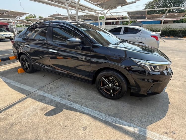 Honda City 2020 1.0 SV Sedan เบนซิน ไม่ติดแก๊ส เกียร์อัตโนมัติ ดำ รูปที่ 2