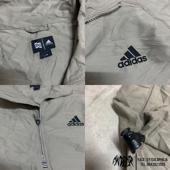 Adidas ClimaShell Wind Half-Zip Jacket รูปที่ 3