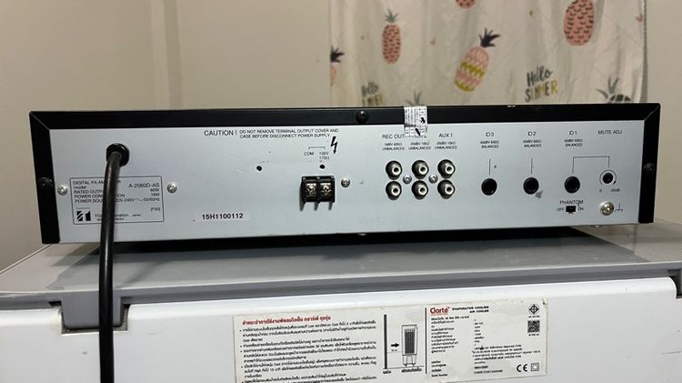     TOA A-2060D แอมป์ขยายเสียงระบบประกาศ ของแท้ รูปที่ 9