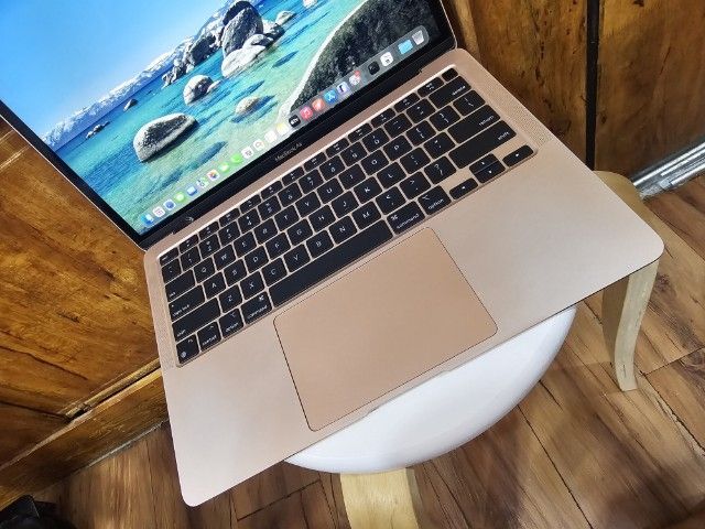 macbook air m1 RAM8 SSD256  คีย์บอร์ดภาษาอังกฤษ เครื่องสวยไม่มีรอย มีแต่เครื่องไม่มีอุปกรณ์  มีตำหนิ รูปที่ 2