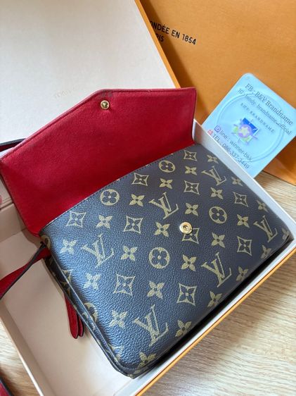 Louis Vuitton Monogram Twice Pochette Aurore Dc.15 รูปที่ 11