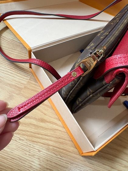 Louis Vuitton Monogram Twice Pochette Aurore Dc.15 รูปที่ 9