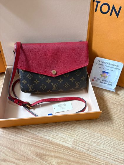Louis Vuitton Monogram Twice Pochette Aurore Dc.15