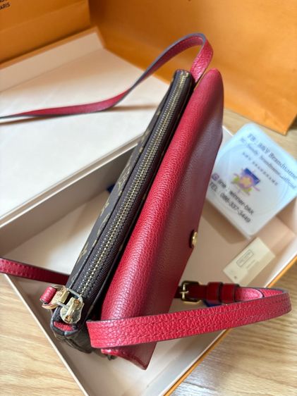 Louis Vuitton Monogram Twice Pochette Aurore Dc.15 รูปที่ 10
